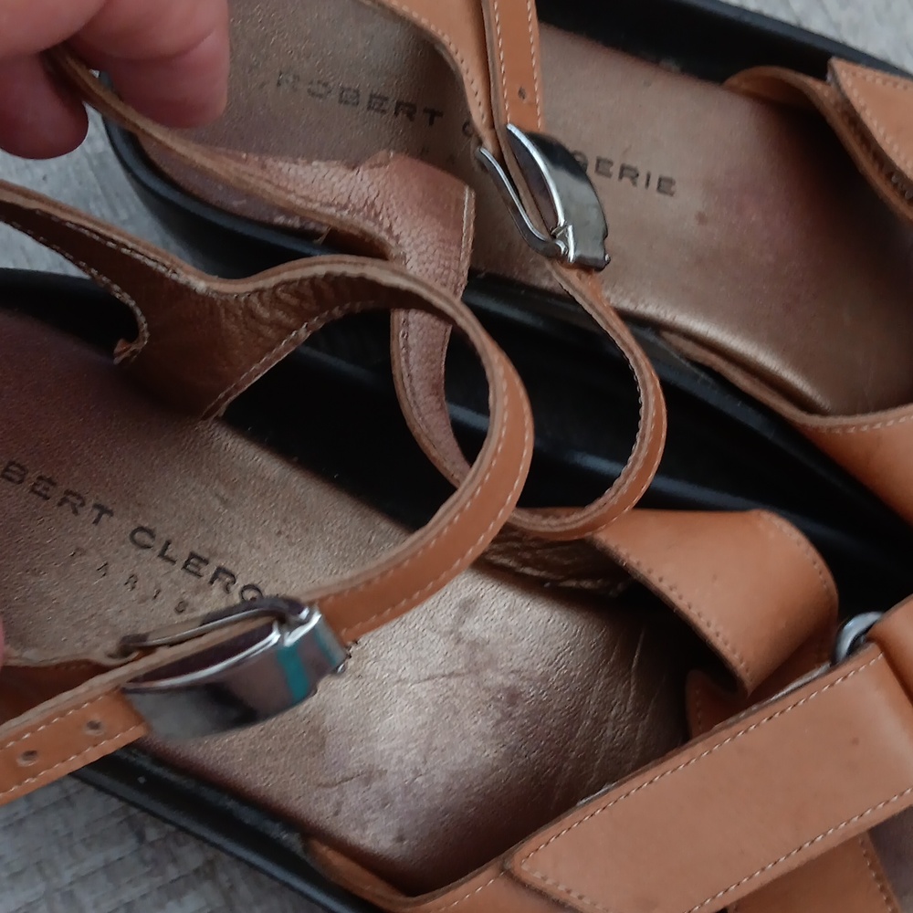 ROBERT CLERGERIE..FUNKY SANDALS..SIZE 9.5 - Picture 7 of 11